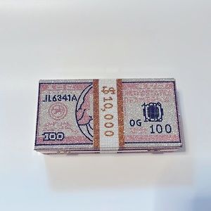 Crystal Money Bag Purse for Women Handbags